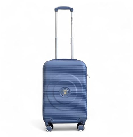 Cabin Carry on Suitcase 20 Lightweight 4 Wheels Spinner 3-Digit Combination Lock Hard Shell Luggage Hand Luggage Flight Bag for EasyJet Ryanair Birtish Airways and All Other Airlines 56x35x20