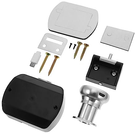 POPETPOP 1 Pieza Cerradura de Cajón USB con Cerradura Electrónica Muebles de Oficina y Hogar Material Instalación Práctica y Duradera