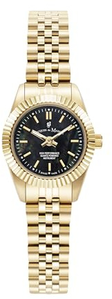 B Jacques DU MANOIR Women's Analog Quartz Watch with Stainless Steel Strap JWL05104