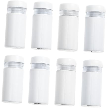 FONDOTIN 8 Stück Teiliges Edelstahl Werbeschrauben Abstandshalter Nägel für Glas Acryl Aluminium Einfache Wandmontage Kompakt Leicht Vielseitig für Schilder Werbetafeln Büro und Geschäft
