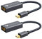 IVANKY 4K@30Hz Adaptateur Mini DisplayPort vers HDMI [Lot de 2] - Compatible MacBook Pro/Air, Surface Pro, Thunderbolt 1/2 - Câble en Nylon Tressé Résistant - Gris