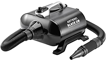 Artero Black 2 Motori - Asciugacapelli ed Espulsore Professionale per Cani