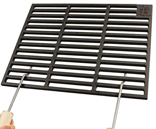 Gusseisen Grillrost + Griffe für Weber Spirit 200 Serie ab 2013 Regler vorn | 51 x 44,2 cm / deutscher Fachhändler