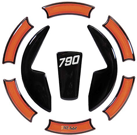 BIKE-label Tankpad Tankdeckel Aufkleber kompatibel für KTM 790 Adventure und R 660400