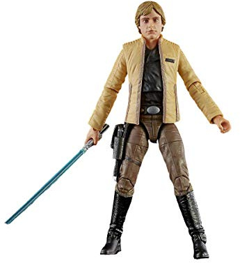 Star Wars Hasbro - SW 19 cm Luke Skywalker Ceremony Figur, 19 cm, Black Gloval Convention, Mehrfarbig (HSBE5291EU4)