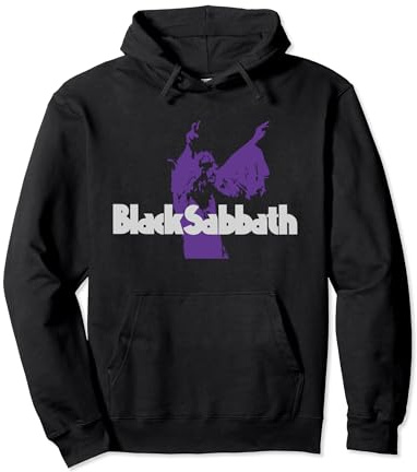 Black Sabbath Official Purple Ozzy Pullover Hoodie