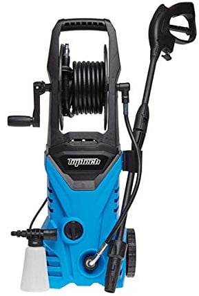 Top Tech 529771521 Pressure Washer With Integrated Hose Reel 1800W 120 Bar