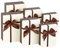 Your Design Dekobox mit Deckel: 6er-Set edle Geschenk-Boxen mit brauner Schleife, 3 Größen (Geschenkboxen Geburtstag, Geschenk-Karton, Geschenkpapier)