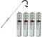 GoSystem Garden Weed Wand Gas Weed Killer Burner Blaster Burning Torch and Gas Canisters Refill for Camping Stove Blowtorch BBQ (12 x Go Can 350g+Weed Wand)