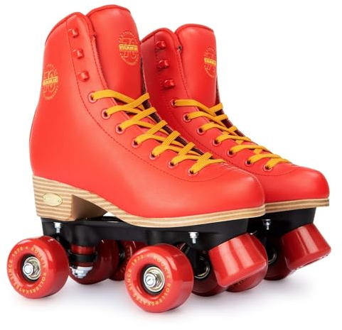 Rookie Rollerskates Skates, Erwachsene, Unisex, Rot (Rot), 39,5
