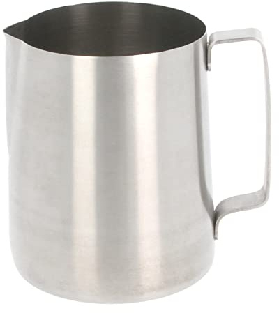 Milk Frother Jug Stainless Steel Milk Frothing Jug Milk Pitcher Milk Cup Steaming Pitcher for Coffee Machine Making Latte Art Barista Coffee Cappuccino Espresso (30oz / 887ml)