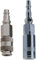 4 Stück Air Fitting Konverter Adapter Euro & PCL Air Fitting Umwandlungsadapter Set 1/4 Zoll BSP Stecker (1/4 Zoll)