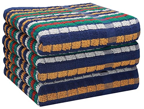 Betz 3er Set Küchentücher Geschirrtuch Handtuch 100% Baumwolle MCT-14 Größe 45 x 85 cm Grubentuch Küchentuch Allzwecktuch Farbe bunt 3 Stück