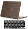 BYCeKe Case Compatible with MacBook Air 13 inch 2021 2020 2019 & 2018 Release A2337 M1 A2179 A1932 with Touch ID, Protective MacBook Air 2020 Case Snap On Hard Shell & Keyboard Cover, Wood Grain Brown