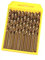 Janzoom 5Pcs 8.0mm M35 Cobalt Bohrer Set Spiralbohrer zum Bohren auf Edelstahl, Harte Stähle, Metall