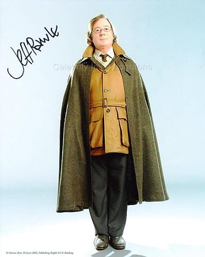 JEFF RAWLE as Amos Diggory - Harry Potter And The Goblet Of Fire 8x10 Genuine Autograph