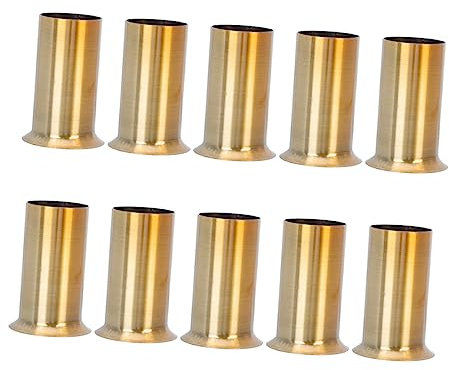 Hoement Cache-base De Lustre 30x50mm Tube De Douille Pour Lampe Suspendue Manchon De Culot Cache-base D'ampoule