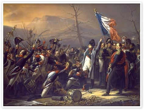 Napoleons Rückkehr von Elba Poster von Vasily Ivanovich Sternberg 120 x 90 cm Wandbilder Wanddeko