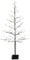 Lichterbaum 120 cm für Außen und Innen Strom betrieben - 120 LED - Deko Baum warm weiß beleuchtet - LED Baum Weihnachten Winter