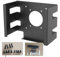 Soporte VESA para Mac Mini M4 2024 - Soporte de Montaje VESA Debajo del Escritorio/Pared/Detrás del Monitor, Wall Mount Stand de Metal para Mac Mini M4 Pro para Disipación de Calor, Negro