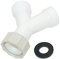 Waschmaschine Abfluss Adapter, Abfluss Waschmaschine Doppelanschluss Waschmaschine, Y Adapter Waschmaschine Anschluss 3/4 Zoll, Waschmaschinenanschluss Für Den Geschirrspüler, Trockner
