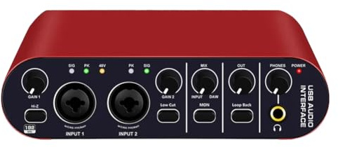 Osmond New Small Driverless Mixer Digital Effects External Sound Card Connected to Computer Notebook Portable Tuner