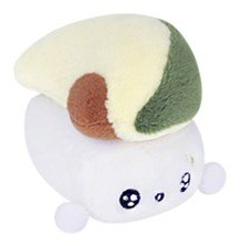 COTTONFOOD Phone Ring Toy - CHOBA 3 Fish Fread Sushi 6cm