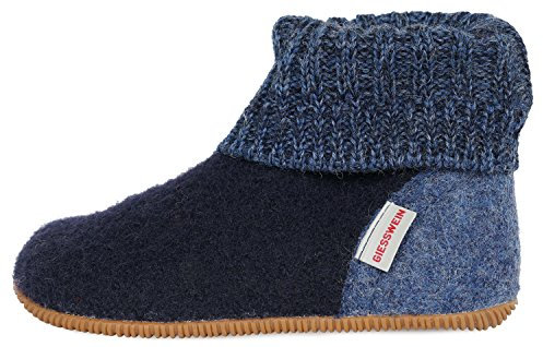 GIESSWEIN Wildpoldsried Kids, Hüttenschuhe Unisex-Kinder, Ocean 588, 23 EU