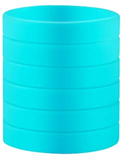 BRANDWINLITE Großhandel 6 Stück / Packung Leuchten Im Dunkeln Einfarbig Leere Silikon Armbänder Gummiarmbänder