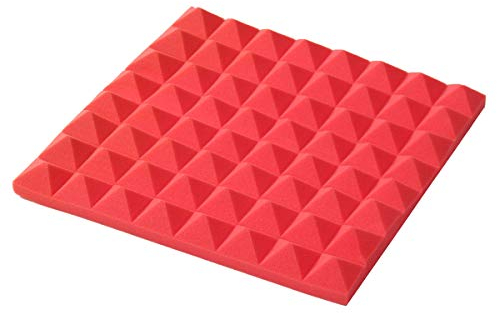 TuToy 4Pcs 50X50X5Cm Akustikschaum Ei Paneele Fliesen Studio Schallschutz Behandlung Absorption Schallschutz Schaum - Weiß