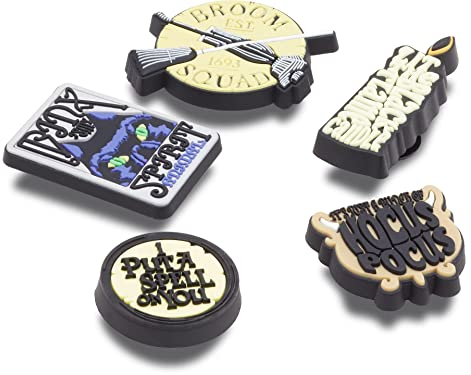 Crocs Jibbitz Schuh-Anstecker, Halloween-Multipack, Horror-Charms, Einheitsgröße