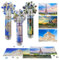 MISITU 3er-Pack mit 150-teiligen Mini-Puzzles für Erwachsene, kleine knifflige, herausfordernde Kunstfertigkeit für Erwachsene (Eiffle Tower)