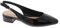 Easy Spirit Décolleté Cassius Slingback Donna, Pelle verniciata nera., 6 Narrow
