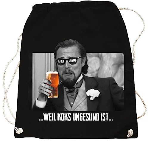 Rucksack Bier Weil Koks ungesund ist