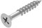 SECCARO Lot de 250 vis à bois à filetage partiel en acier inoxydable V2A VA A2 pour panneaux d'aggloméré 4 x 25 mm