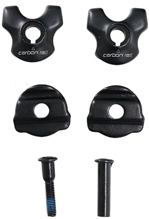 Knadgbft Fahrrad Sattelstütze Klemme für Carbon Sattelschienen Adapter 7x9mm Fahrrad Sattelstütze Rohr Oval/Runde Clips Radfahren Zubehör