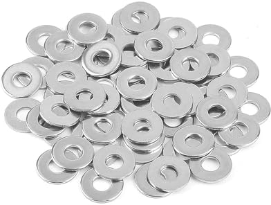 Unterlegscheiben M10, 20 Stück Beilagscheiben M10 x 30mm Edelstahl, Karosseriescheiben A2 V2A 304, Unterlegscheiben DIN9021 / ISO7093, Unterlegscheibe Edelstahl für Muttern, Schrauben, Gewindestange