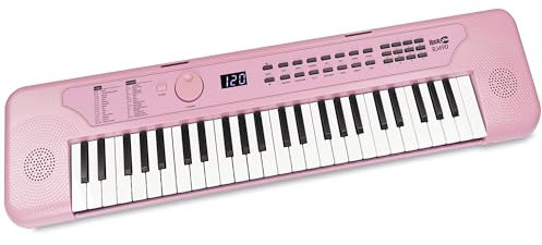 RockJam 49 Key USB Keyboard Piano with Lessons & Keynote Stickers