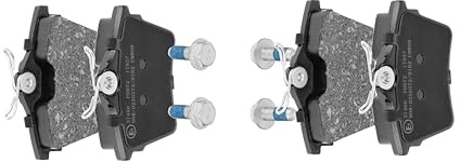 F.BECKER_LINE Bremsbeläge Hinten (10411138) passend für PEUGEOT 607 CITROEN C5 III 407