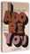 bacrhjlb Musikposter I Adore You Fred Again, Leinwandposter, Wandkunst, Dekordruck, Bild Gemälde für Wohnzimmer, Schlafzimmer, Dekoration, Rahmen-Stil, 40 x 60 cm