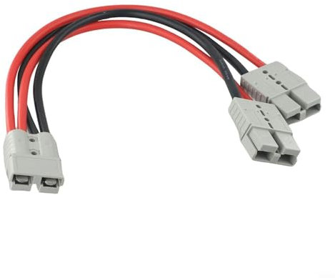Répartiteur en Y 120 A, adaptateur de connecteur de prise double pour voiture, bateau, yacht, camping-car (50 cm)