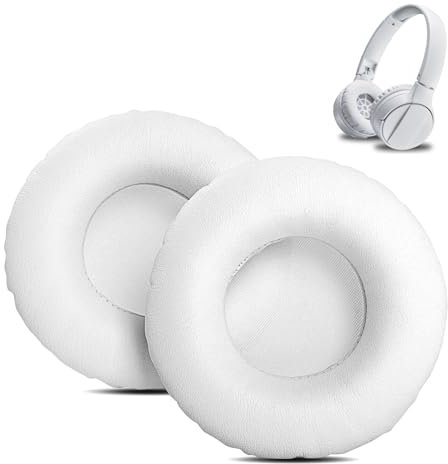 ACCOUTA Cuscinetti auricolari compatibili con le cuffie Pioneer SE-MJ553BT MJ553BT. Sostituzione dei cuscinetti auricolari con pelle di proteina più morbida e schiuma memory