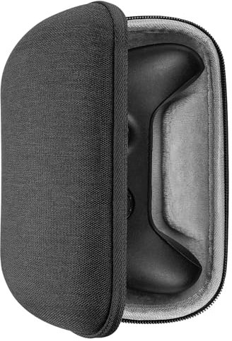 GEEKRIA Funda de Viaje para Mando Compatible con Xbox One, Xbox Series X/S, Xbox Wireless, Funda de Transporte rígida, Bolsillo Interno de Malla para Cable de Carga (Gris)