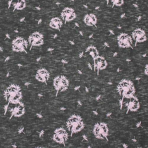 VmG-Store 1m Baumwollstoff zum Nähen 100% Baumwolle Nähstoff KEINE Meterware Kinderstoff Patchwork DIY Basteln Quilten Handwerken (Pusteblume Bb011)