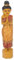 Cabilock Vergoldete 37 cm Thai Desktop Statue Holz Carving Charakter Skulptur für Home Decor