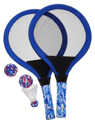 BESPORTBLE 1Satz Badminton Set Für Leichte Badmintonschläger Mit Bällen Für Outdoor Und Indoor Spiele Spaß Für Jungen Schlägern Und Bällen