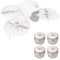 Night Flying Signal Strobe LED Flash Lights for DJI FLIP,Night Flight Warning Light Signal Mini Flash Accessory,Drone Lights Strobe Light Universal (2)