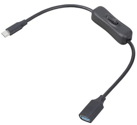 divuukyi Câble USB C bidirectionnel OTG 15/30 cm Vitesse rapide 5 Gbps Transfert pour imprimantes Flashes Drive Résistances 56 Ohm