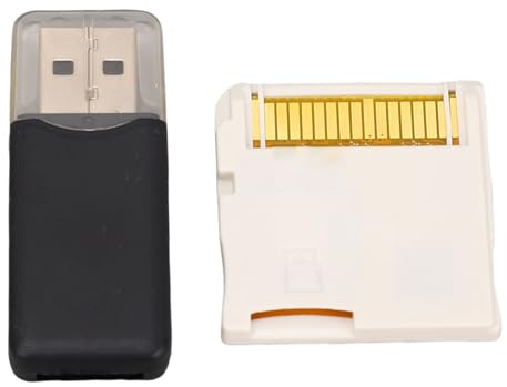 Aramox Flash Speicherkarte Mit Leser Für NDS 2ds 3ds 4 128 Gb Weiß