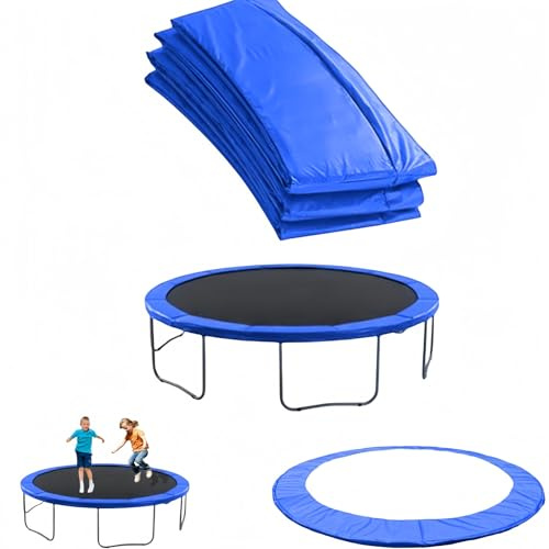 2025 Neu Trampolin-Schutzpolster, Trampolin randabdeckung,244 305 366 427 cm Ersatz-Sicherheitspolster, UV-beständig und reißfest